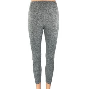 Quince Heather Gray Skinny High Waist Activewear Workout Yoga Leggings Pants M